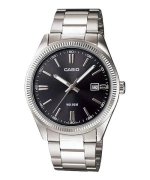 Reloj casual correa de Acero inoxidable MTP-1302D-1A1V