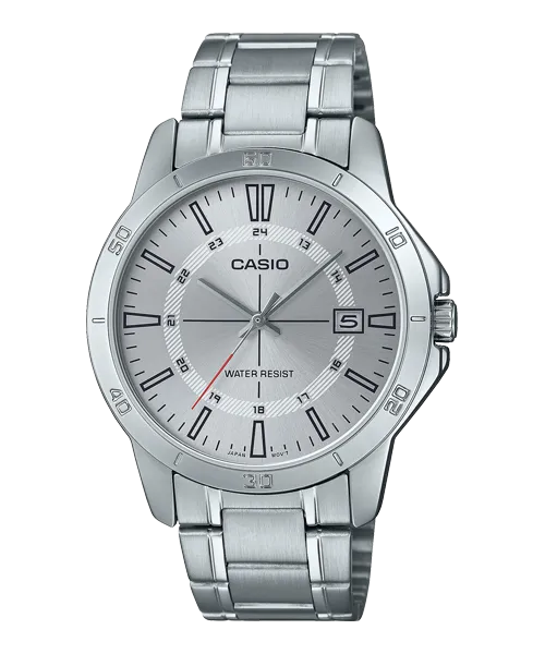 Reloj casual correa de Acero inoxidable MTP-V004D-7C