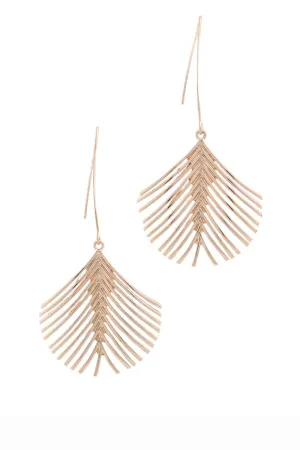 Remember Me - Drop Earrings Rose Gold