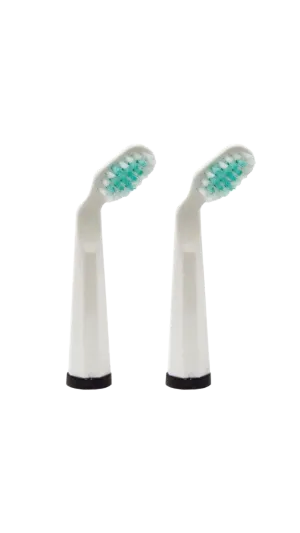 Replacement Toothbrush Head Cleaning White (Pack of 2)