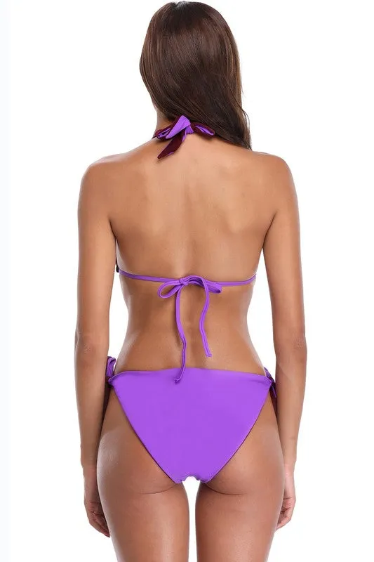 Reversible Triangle Bikini- 2pc Set