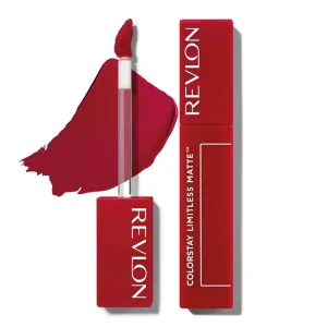 Revlon ColorStay Limitless Matte Liquid Lipstick, 24HR Wear, , 011 Fire Off