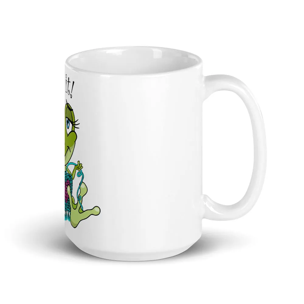 Rip It! Frog Coffee Mug