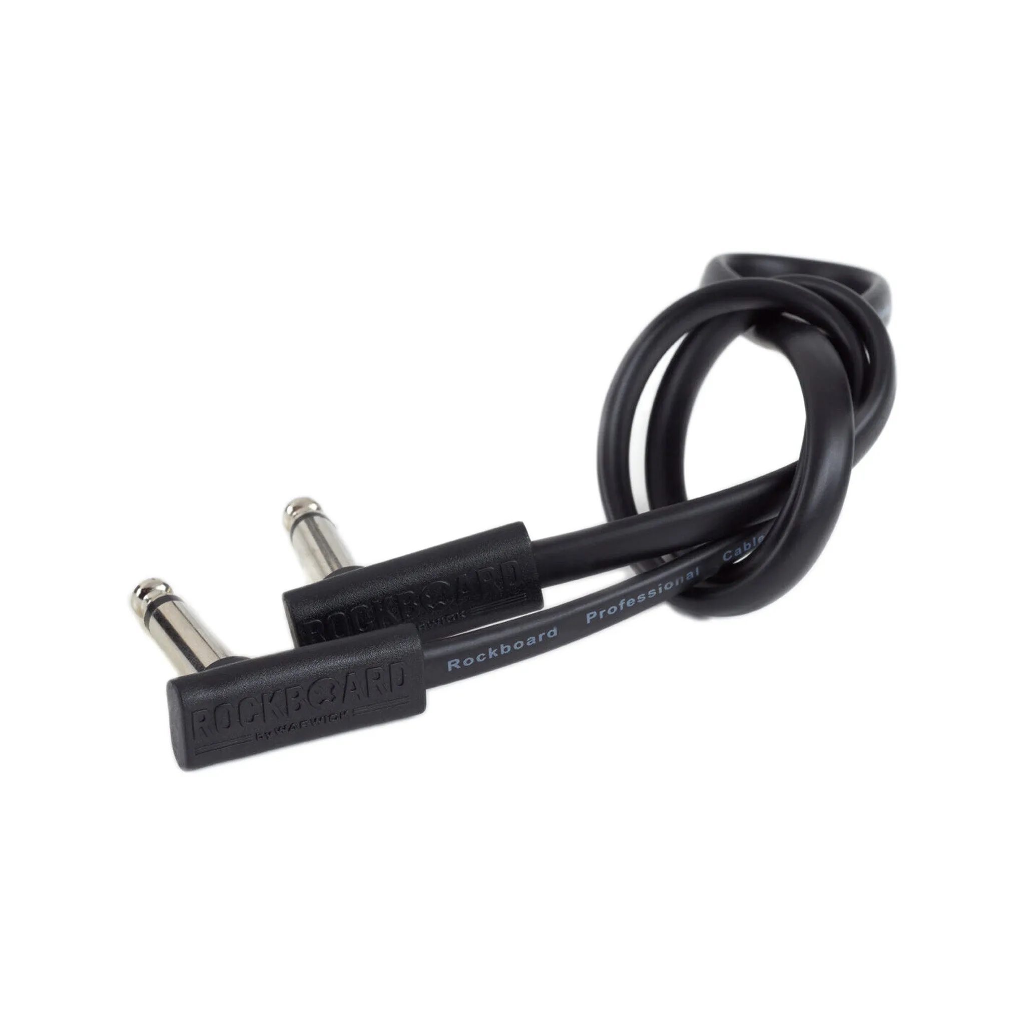 Rockboard by Warwick Flat Patch Cable, 45 cm / 17 23/32 Inch, Black
