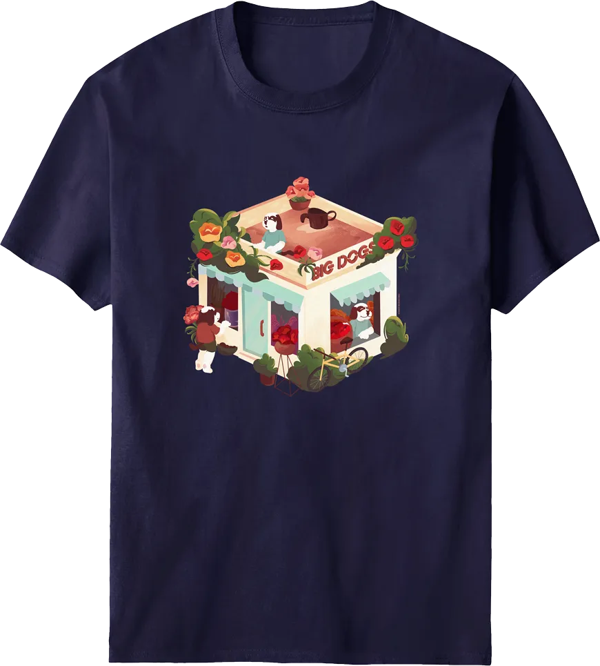 Roses Flower Shop T-shirt