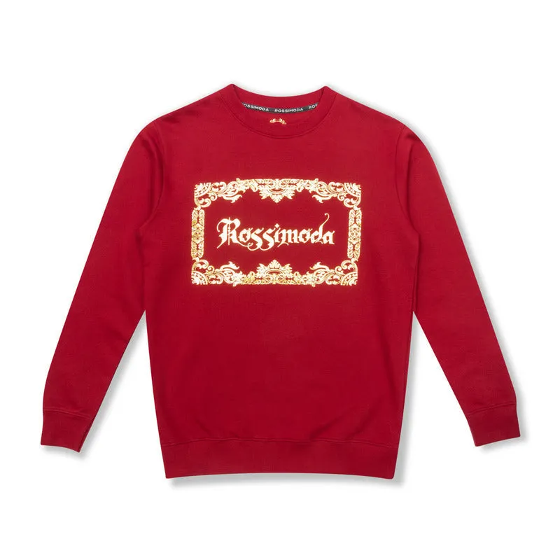 Rossimoda Piazza Sweater - Maroon - 24W-SWSPIA