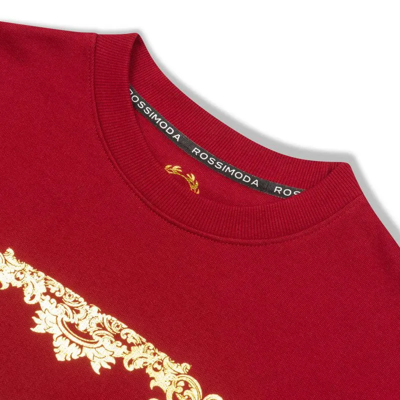 Rossimoda Piazza Sweater - Maroon - 24W-SWSPIA