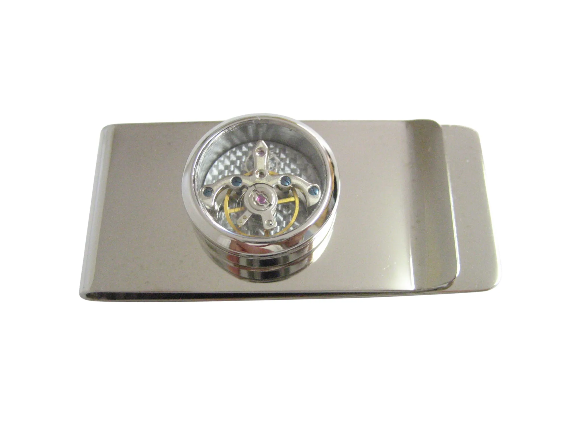 Round Watch Gear Design Money Clip