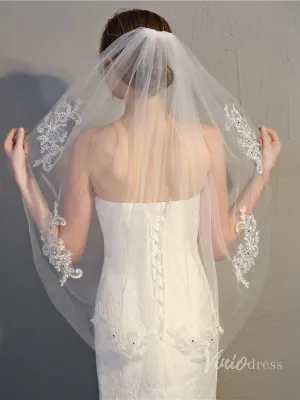Roycebridal Simple 1 Tier Veil Viniodress TS17151