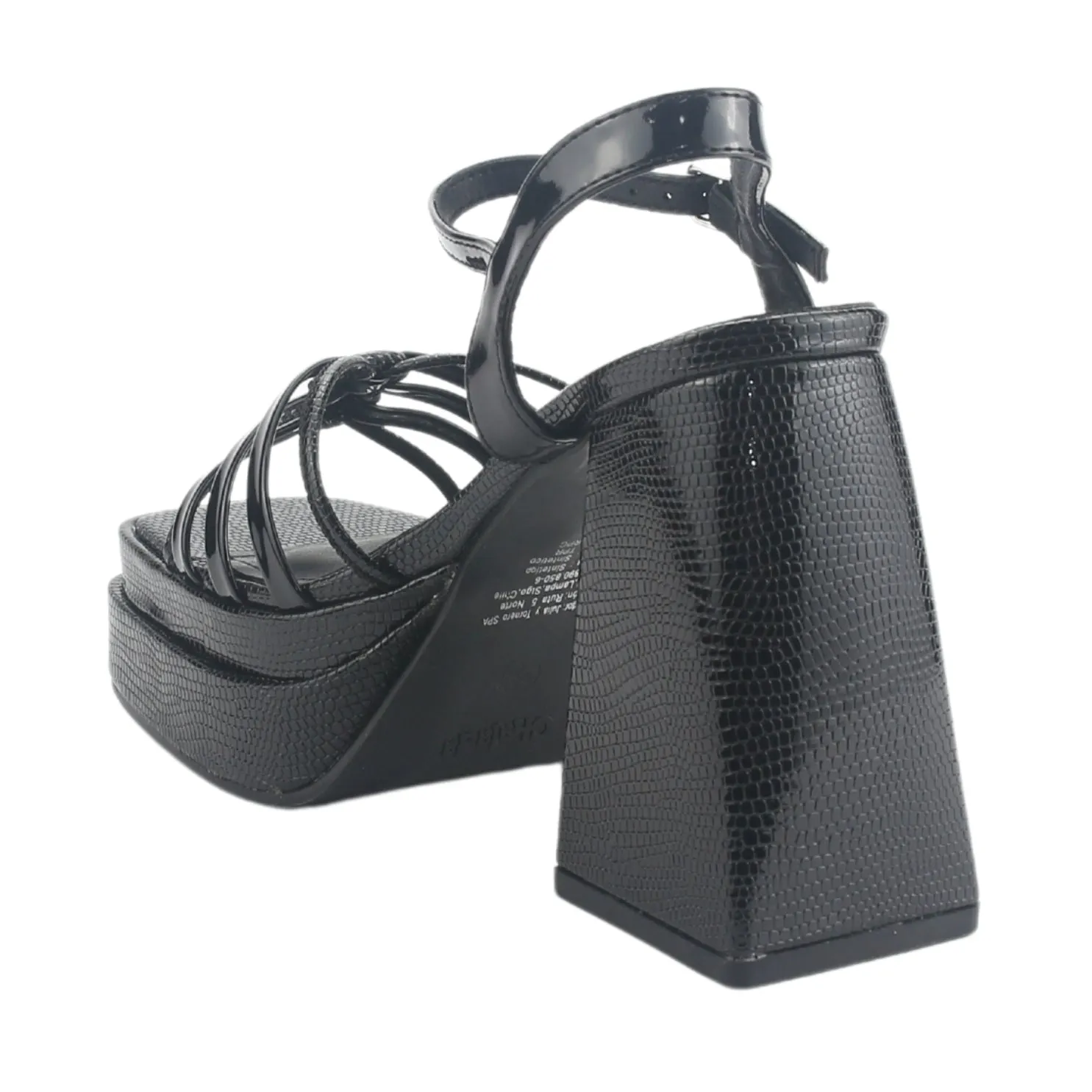 Sandalia Chalada Mujer Yaya-2 Negro Casual