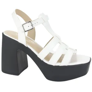 Sandalia Via Marte Mujer 23-11104 V Branco Casual
