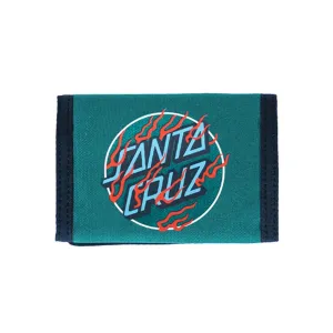 SANTA CRUZ ARCH TEAL WALLET VELCRO CLOSURE