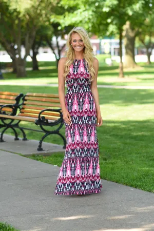 Sassy & Sleek Maxi Dress