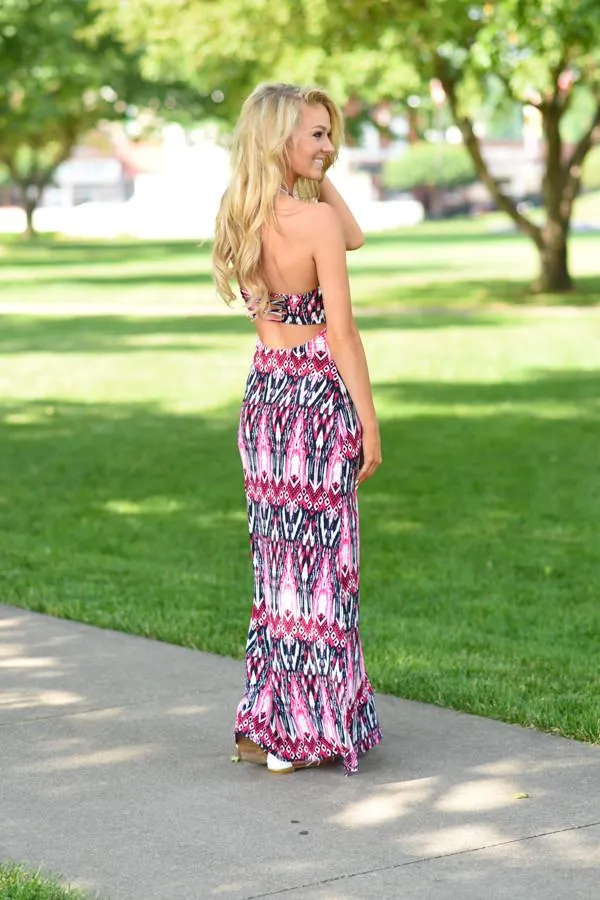 Sassy & Sleek Maxi Dress