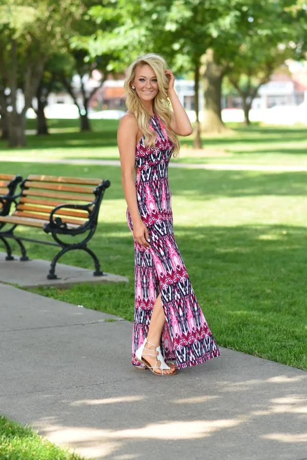 Sassy & Sleek Maxi Dress