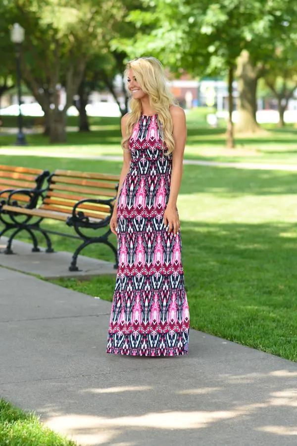 Sassy & Sleek Maxi Dress
