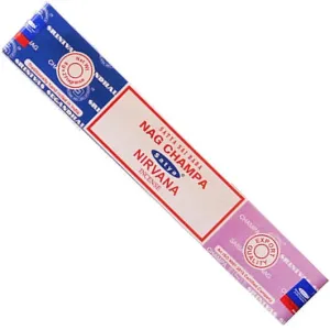 Satya - Dual - Nag Champa Nirvana Incense Sticks