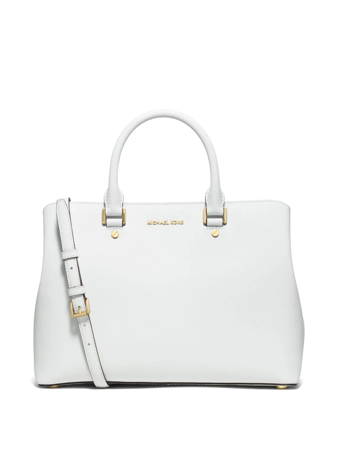 Savannah Large Saffiano Leather Satchel