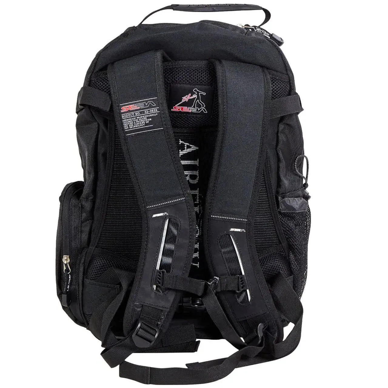 Seba Large Skate Backpack - Black