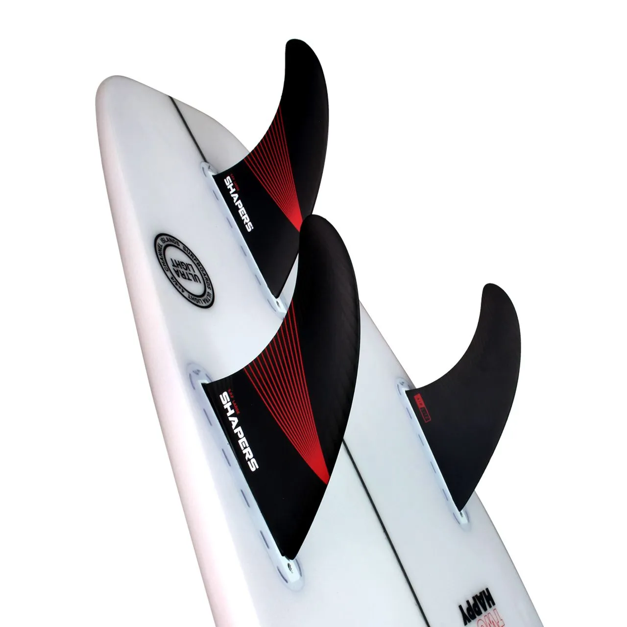 SHAPERS C.A.D X-SMALL 3-FIN DUAL TAB