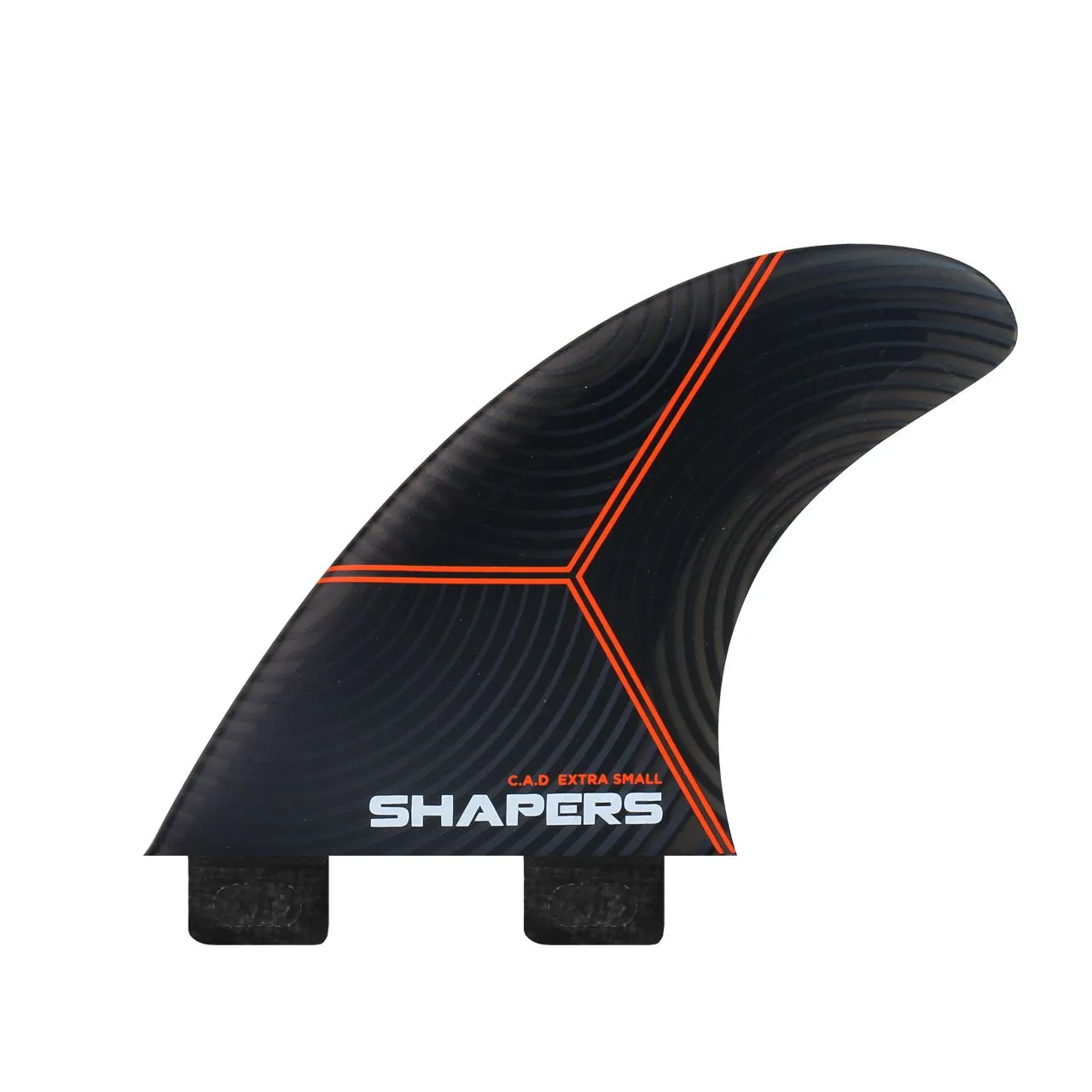 SHAPERS C.A.D X-SMALL 3-FIN DUAL TAB