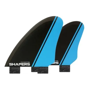 SHAPERS DVS SPECIALTY CORELITE QUAD KEEL DUAL TAB BLUE BLACK