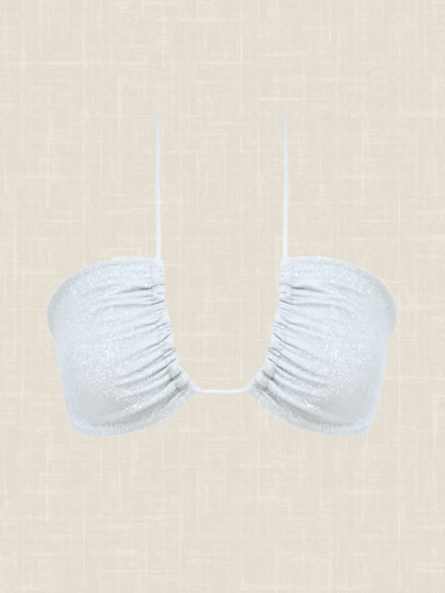 Shimmer Bianca Bikini Top