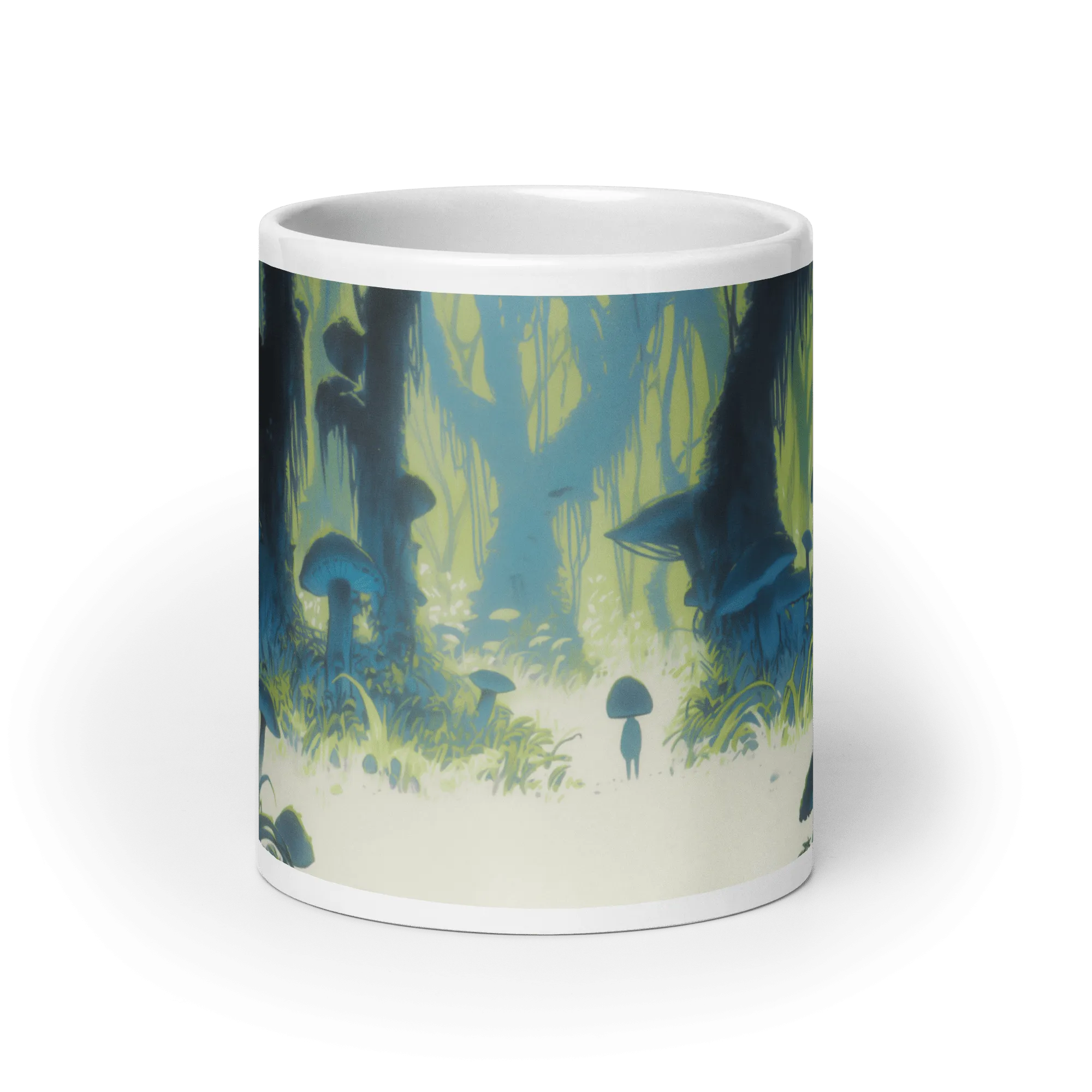 Shroom Hero White Glossy Mug