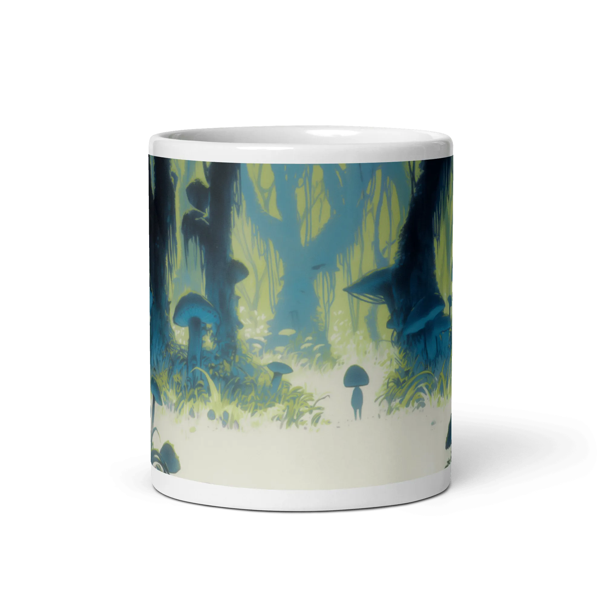 Shroom Hero White Glossy Mug