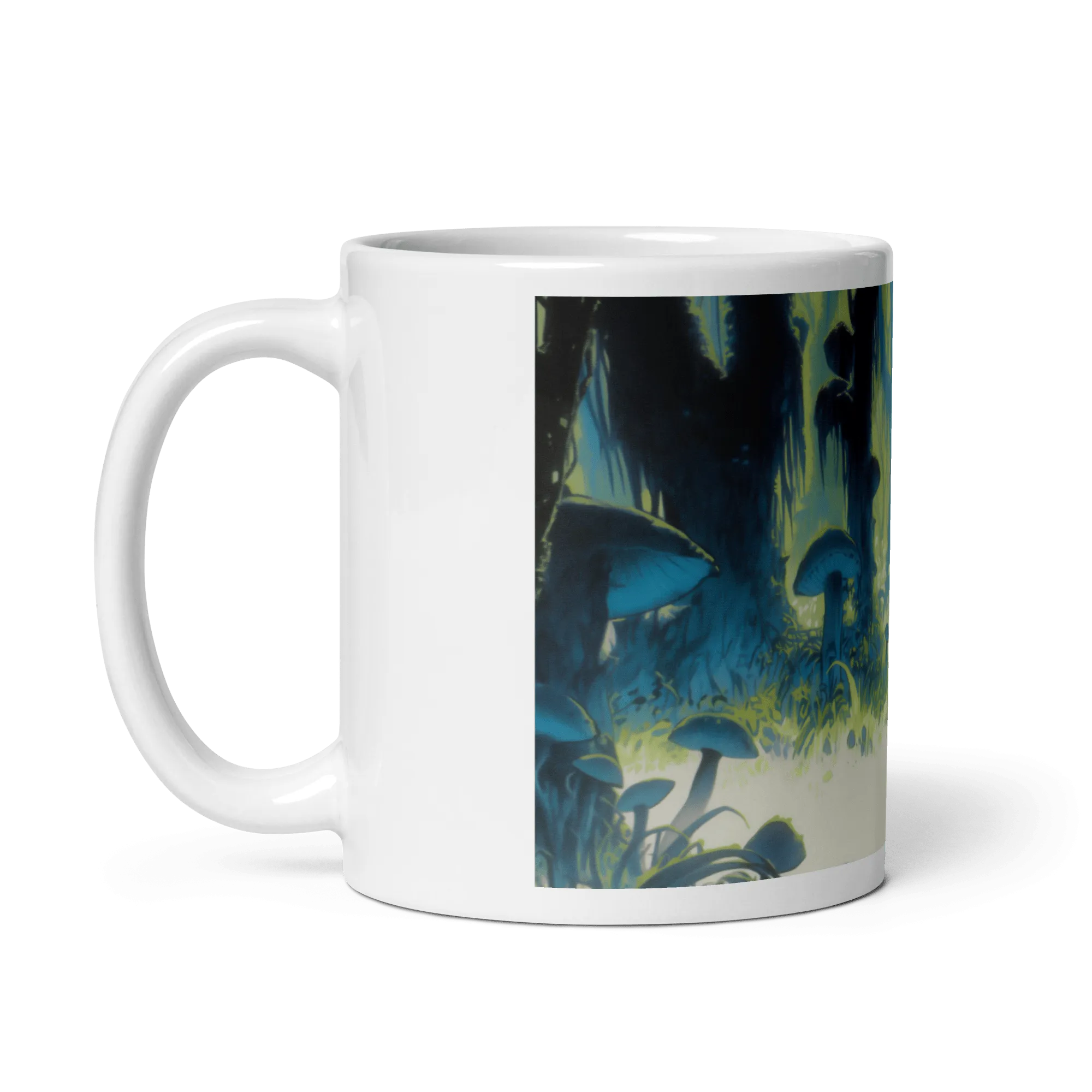 Shroom Hero White Glossy Mug
