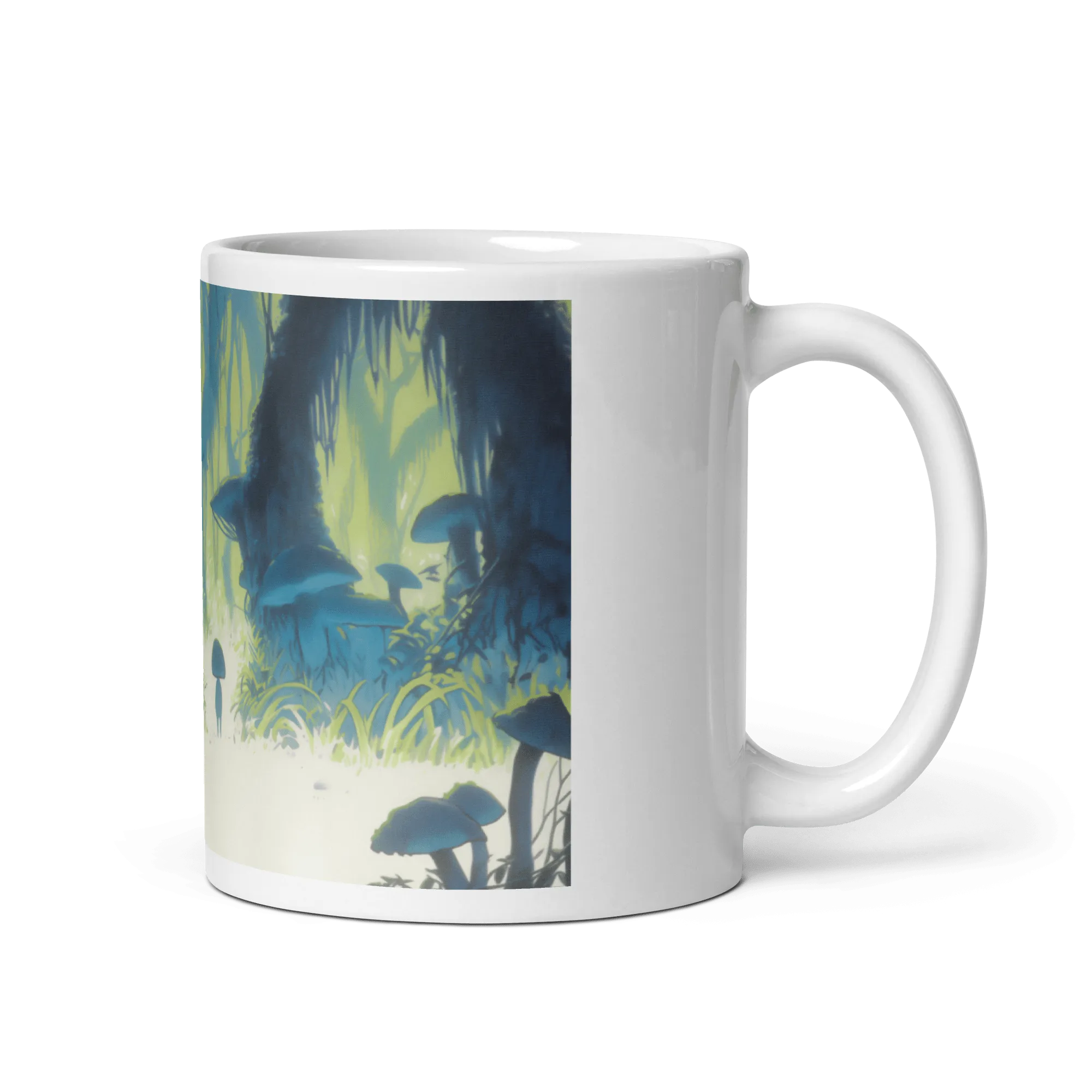 Shroom Hero White Glossy Mug