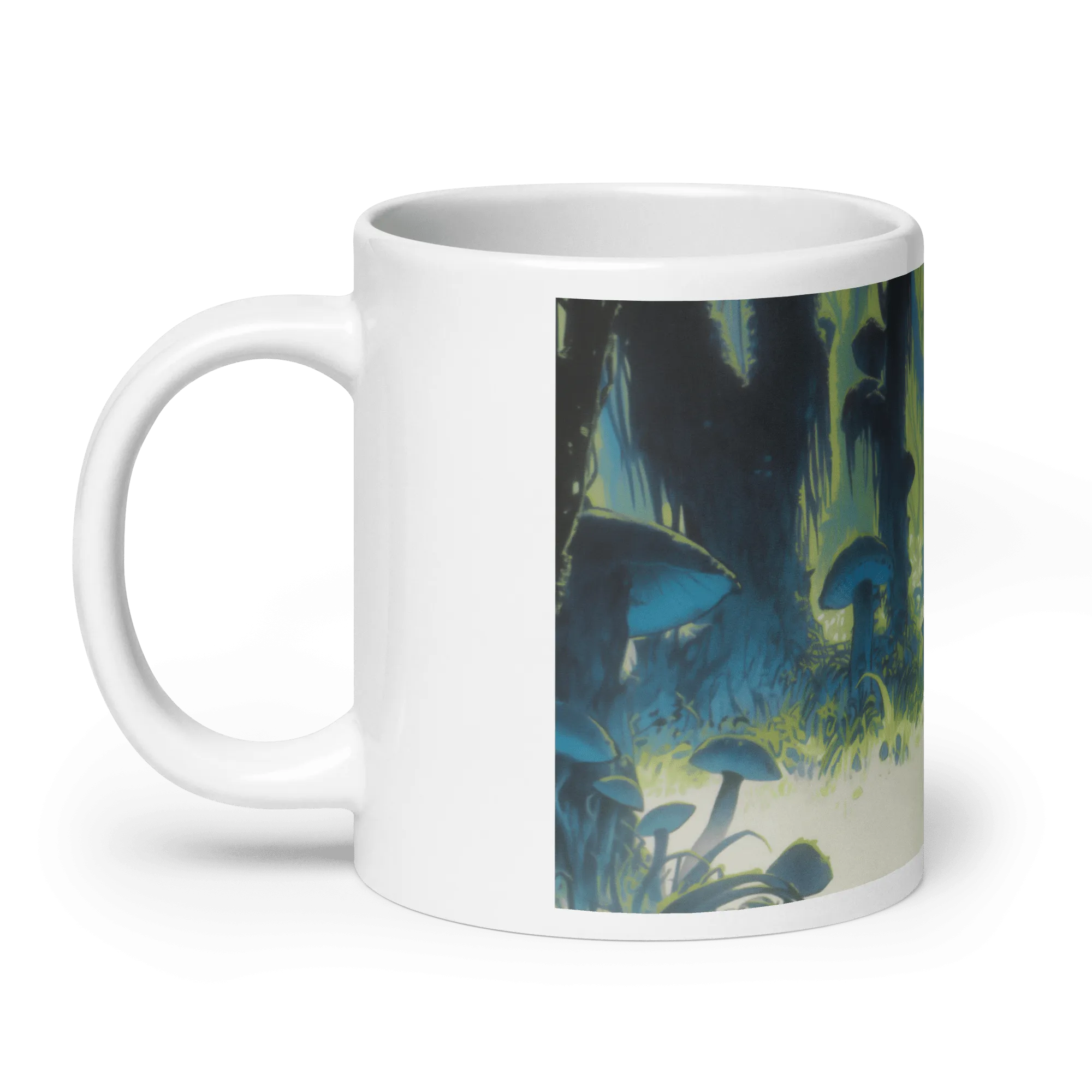 Shroom Hero White Glossy Mug
