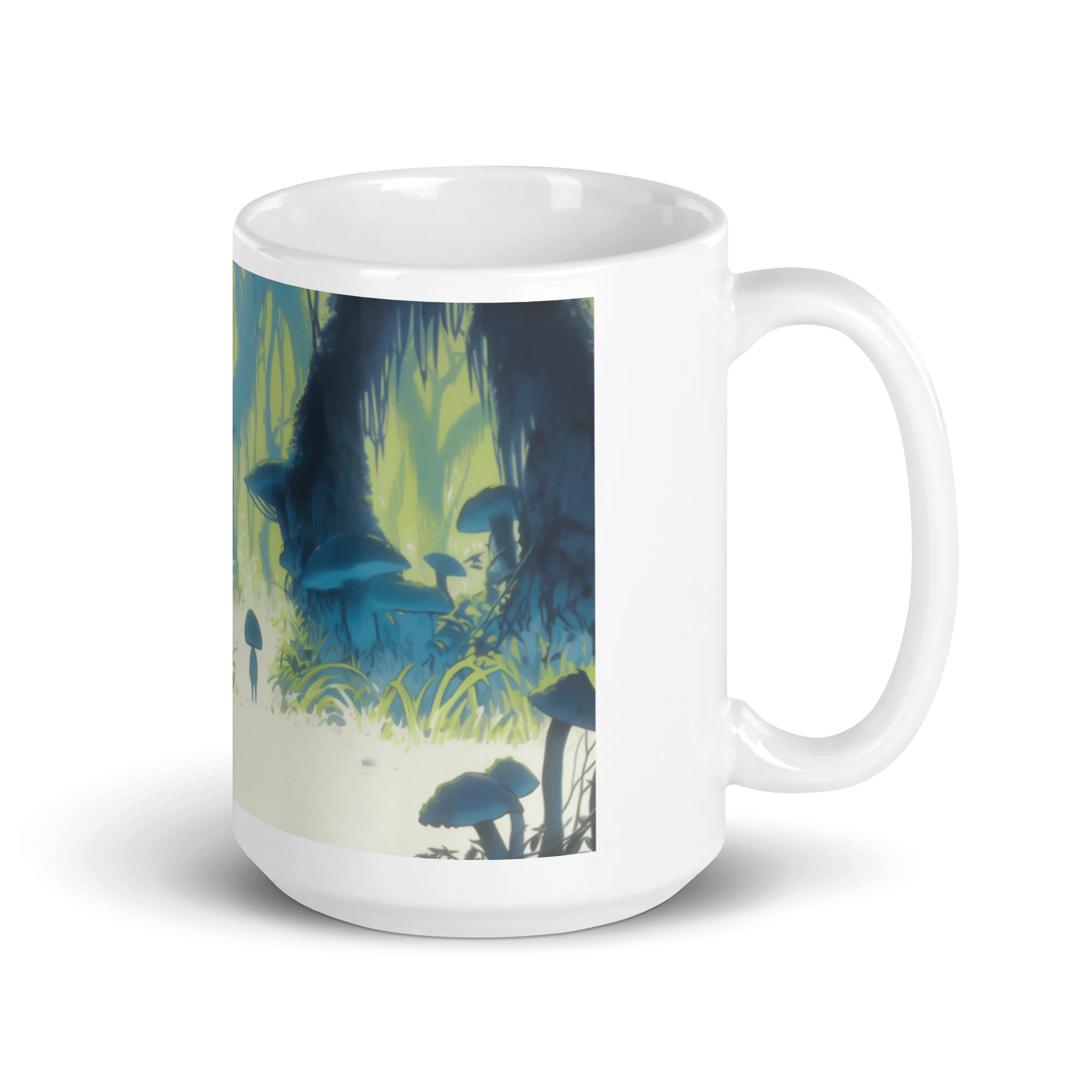 Shroom Hero White Glossy Mug