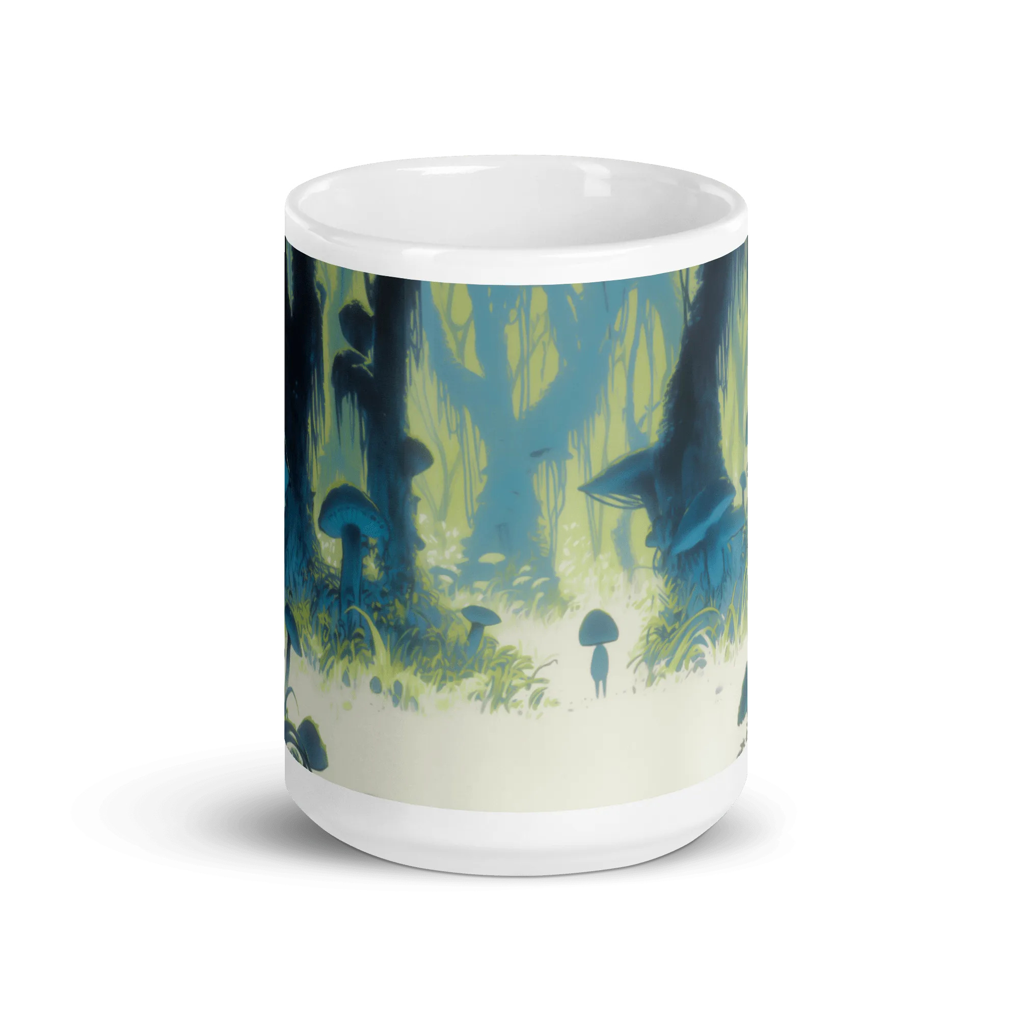 Shroom Hero White Glossy Mug
