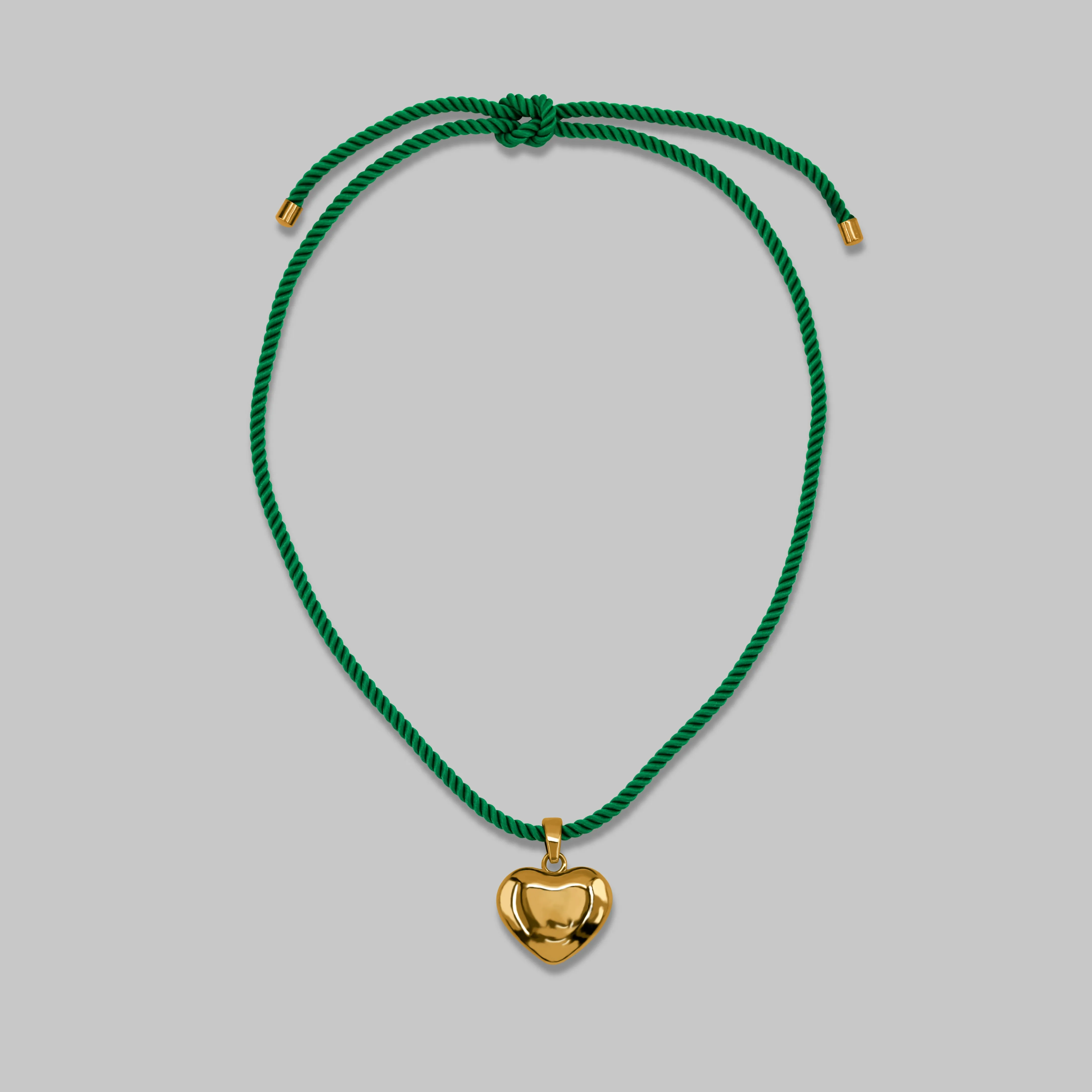 Silk Tie Multiway Heart Pendant