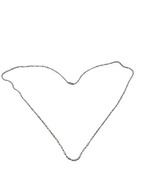 Silver Ball Chain  (24")