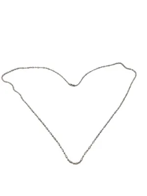 Silver Ball Chain  (24")
