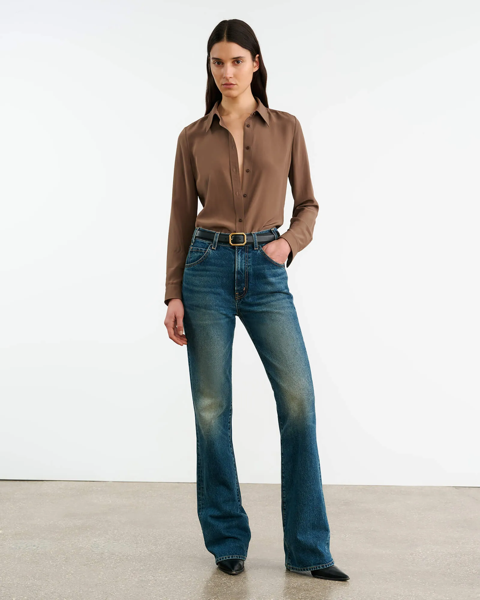 SIMONE SILK SHIRT