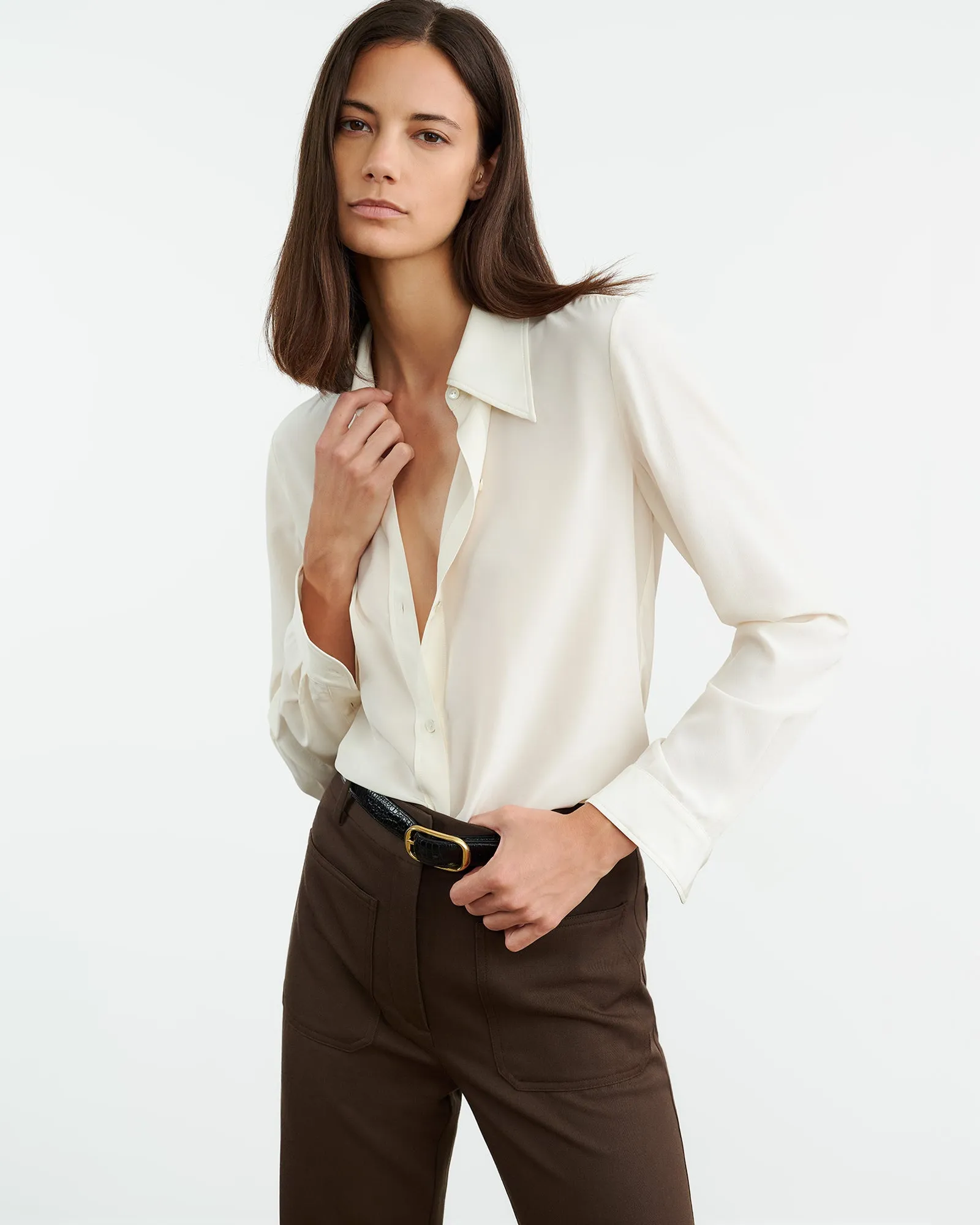 SIMONE SILK SHIRT