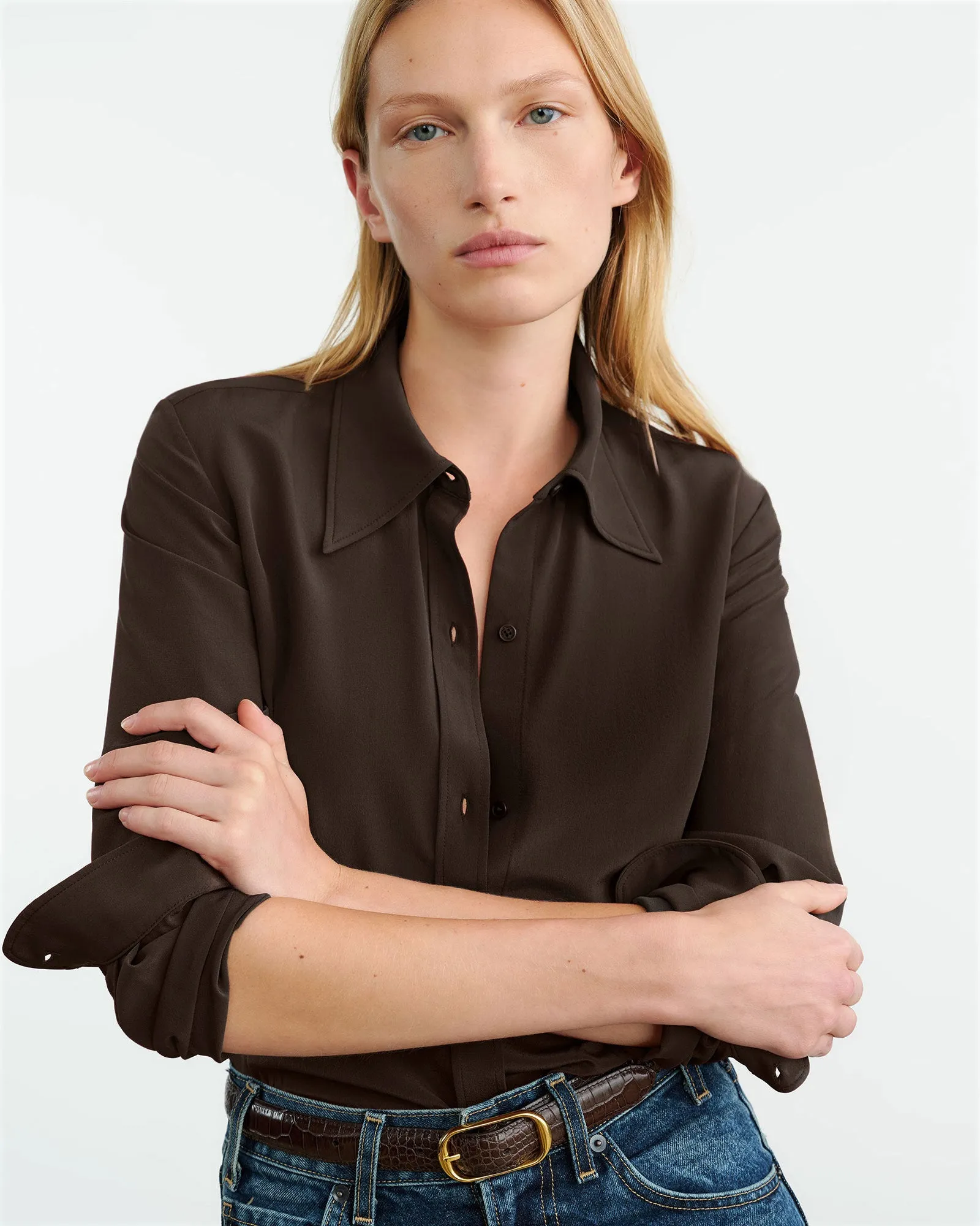 SIMONE SILK SHIRT