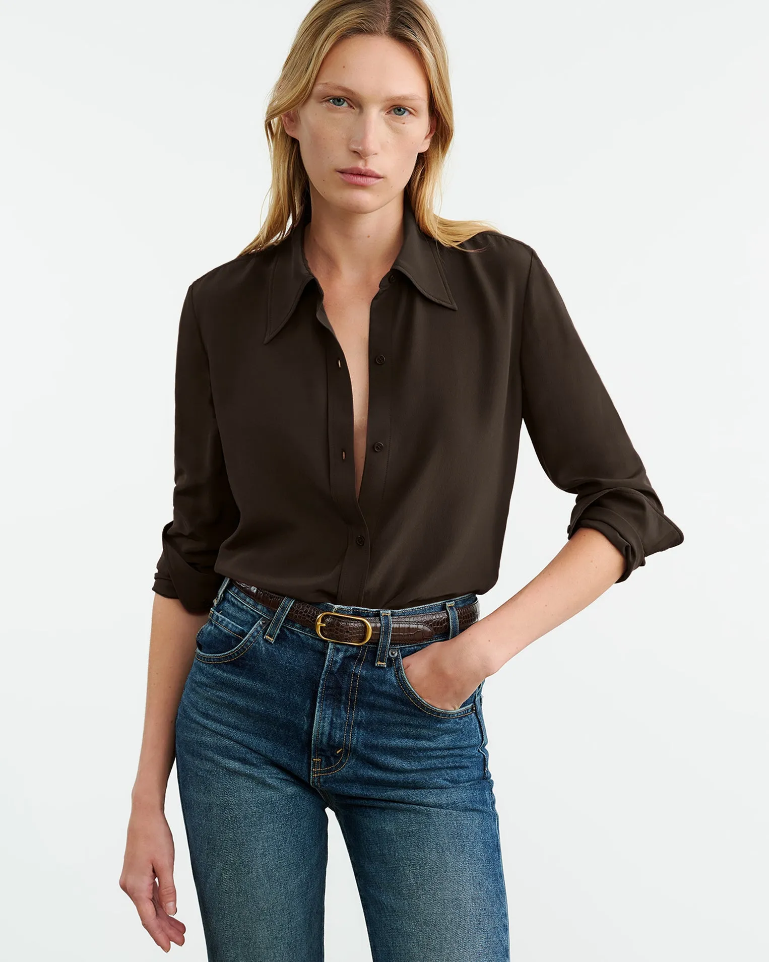 SIMONE SILK SHIRT