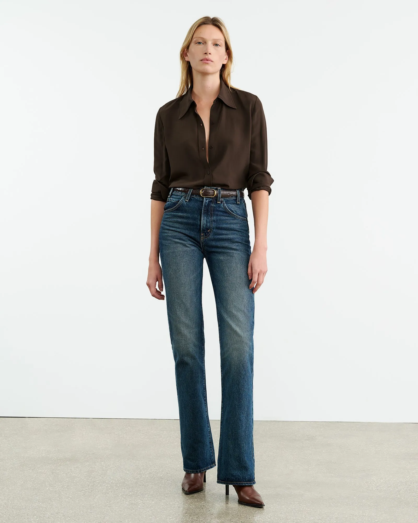 SIMONE SILK SHIRT