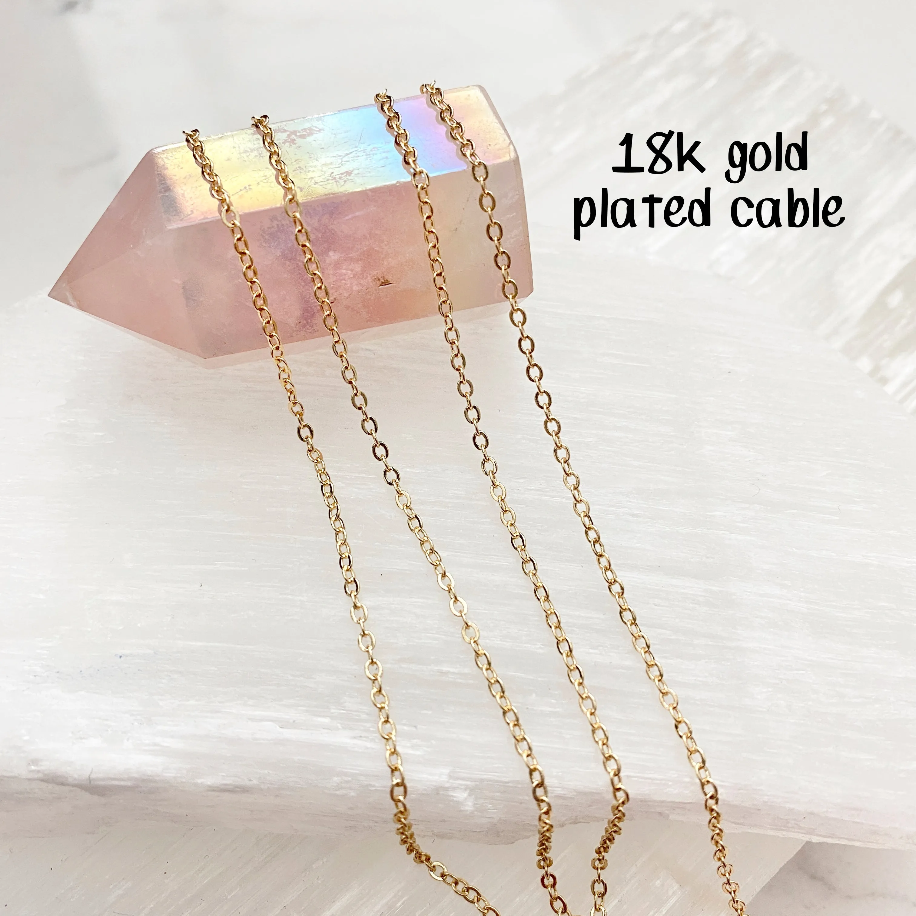 Simple Crescent Moon Necklace