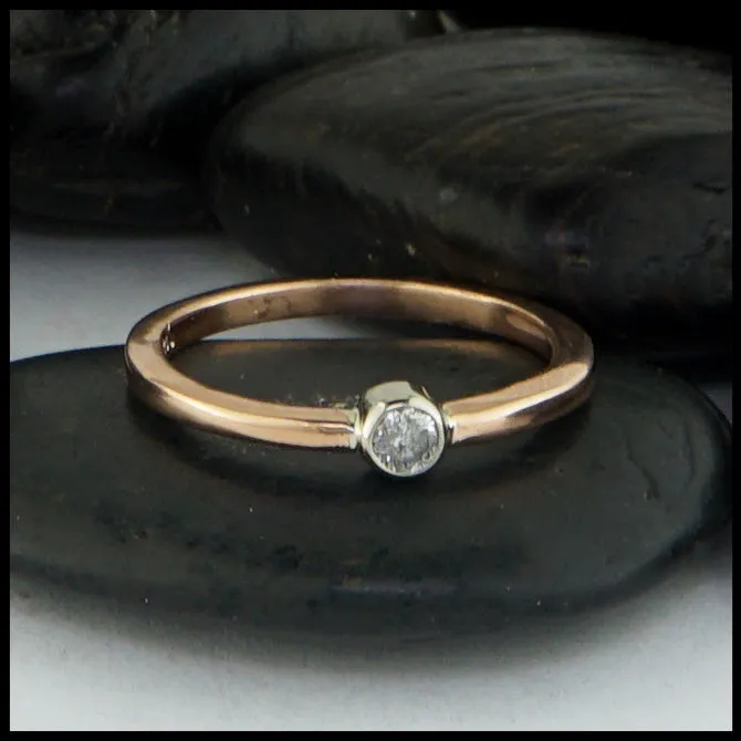 Simple Diamond Ring