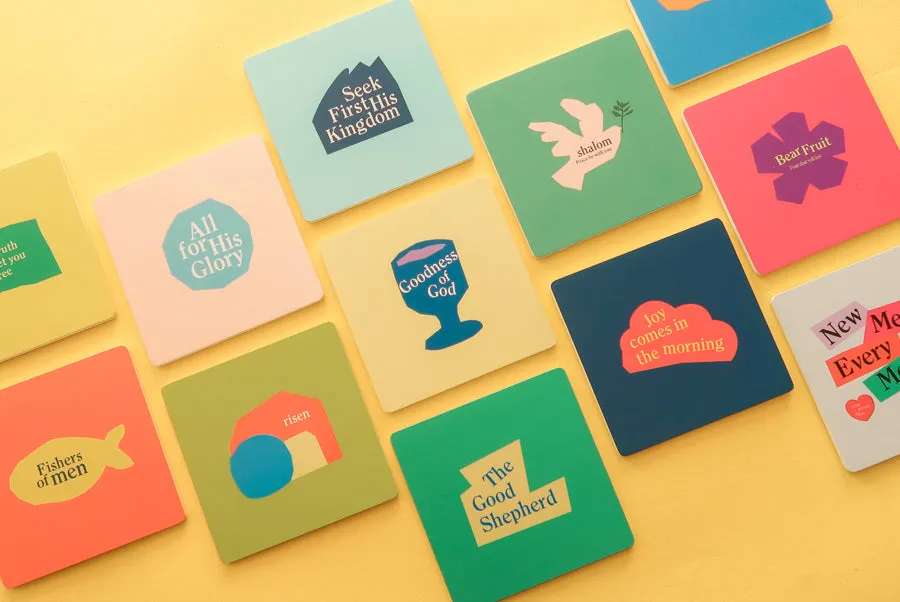 (Simple Geometry) All for His Glory {Coasters}