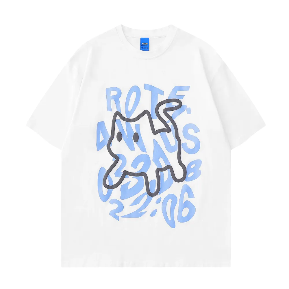 Simple Kitten Lettering T-Shirt