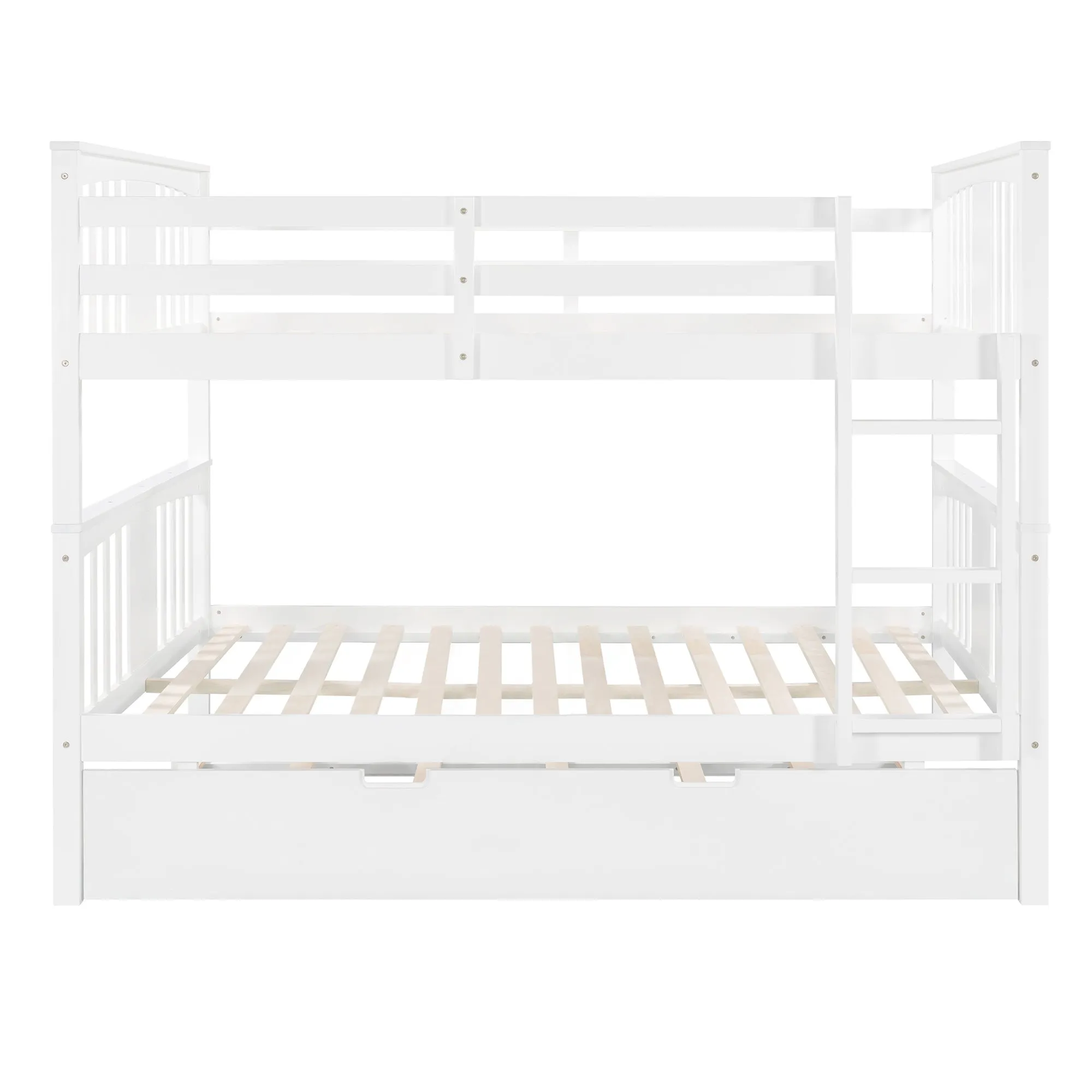 Simple Living Full over Full Bunk Bed with Twin Size Trundle