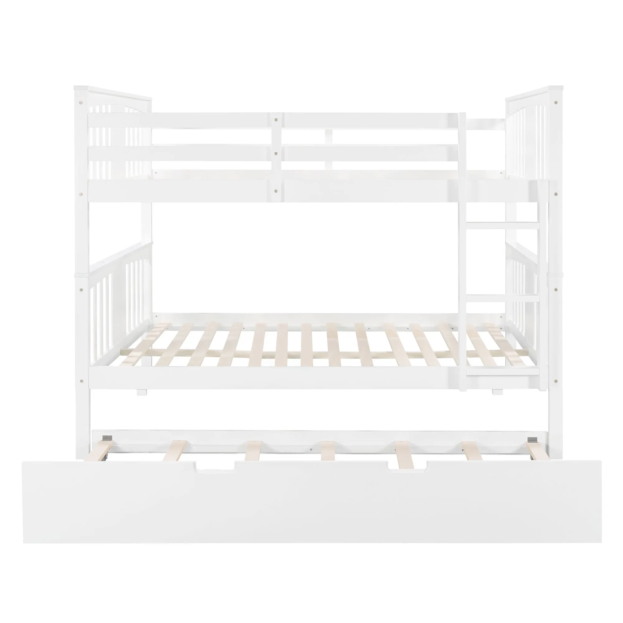 Simple Living Full over Full Bunk Bed with Twin Size Trundle