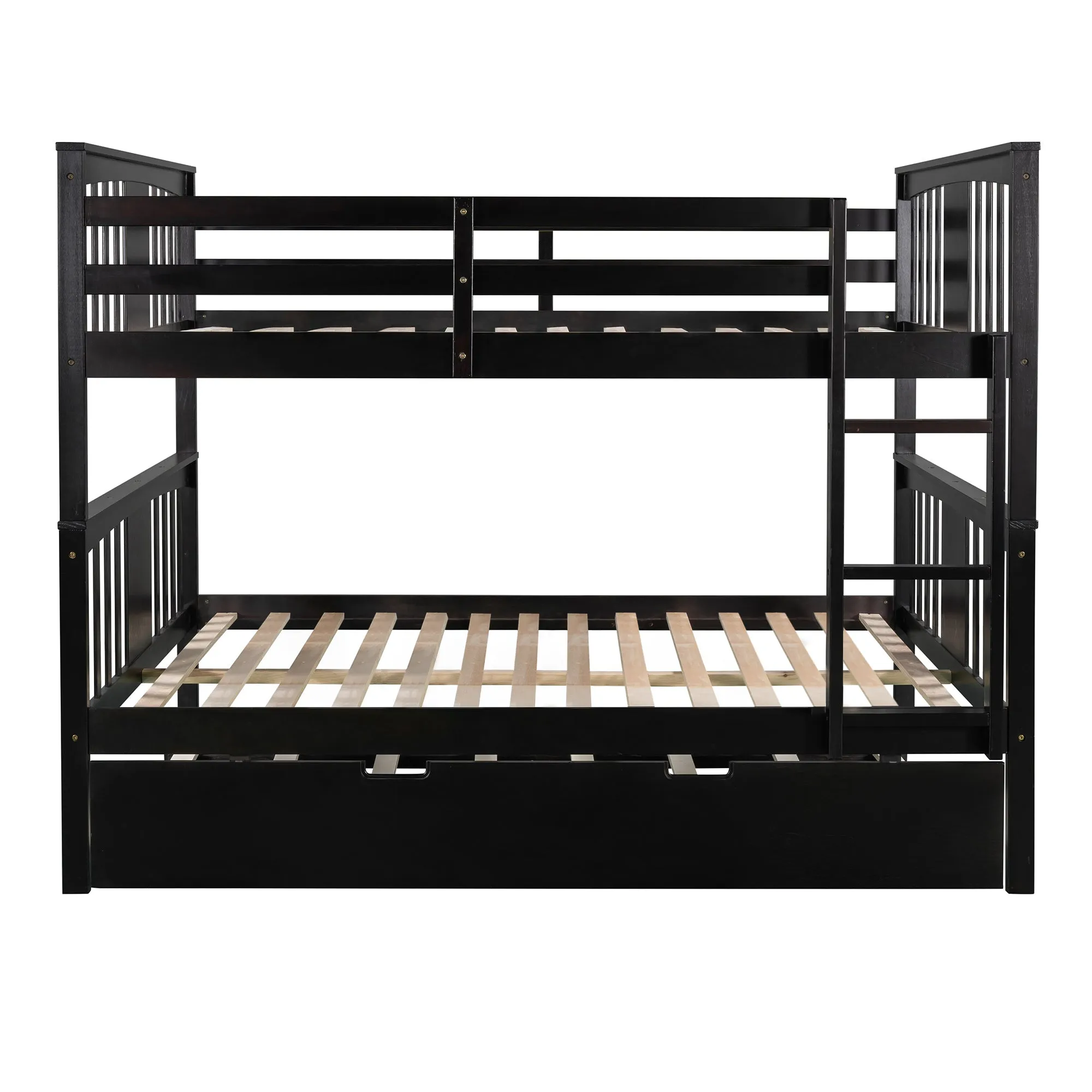 Simple Living Full over Full Bunk Bed with Twin Size Trundle