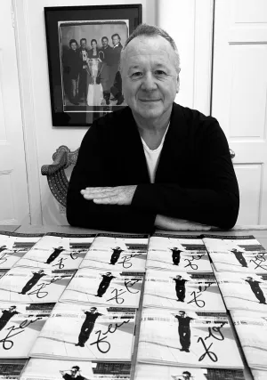 SIMPLE MINDS BOOK - SIGNED BY JIM KERR